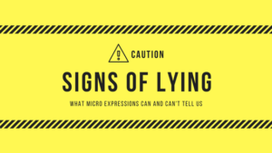 <h1 class="blog">Signs of Lying</h1>